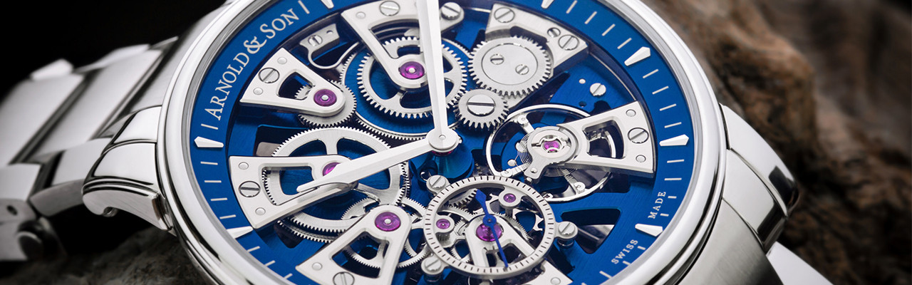 亞諾表Nebula 41.5 Steel Blue超薄星雲41.5藍面鋼帶版