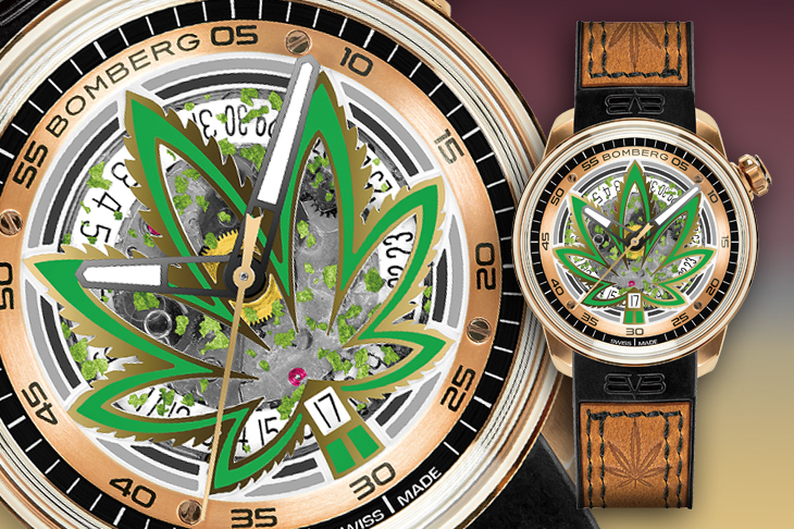 第三代大麻錶 BOMBERG BB-01 Automatic CBD Golden