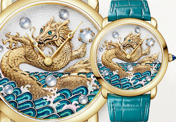 卡地亞CARTIER Ronde Louis Cartier亞洲限定高級珠寶腕錶