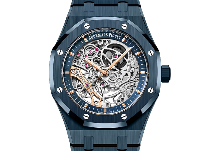 AUDEMARS PIGUET愛彼Royal Oak皇家橡樹系列雙擺輪鏤空腕錶