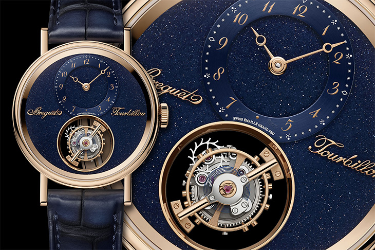 砂金石面盤 × 神祕飛行陀飛輪 寶璣Classique Tourbillon Sidéral 7255腕錶