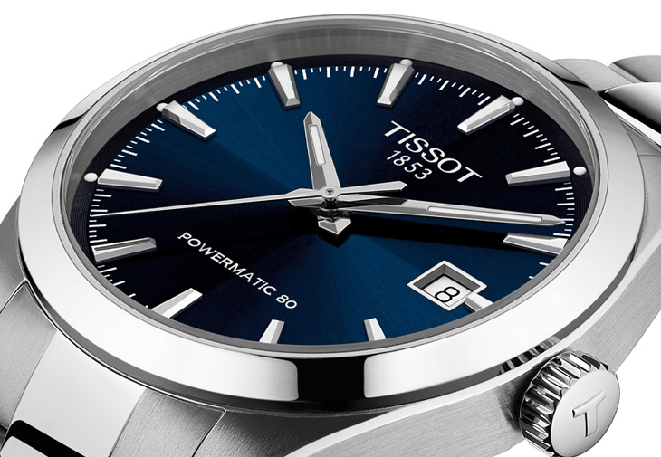 TISSOT天梭表Gentleman 紳士系列自動腕錶