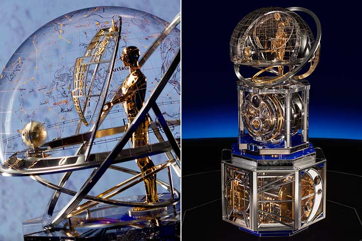 144種姿態的機械人偶指示時間！ 23項複雜功能及15項專利 江詩丹頓La Quête du Temps座鐘