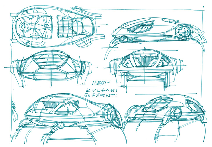 寶格麗BVLGARI x MB&F Serpenti聯名限量版腕錶
