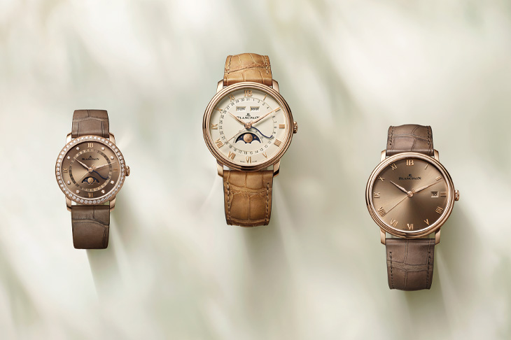 16款寶珀Villeret新作優雅展演秋季黃金時刻