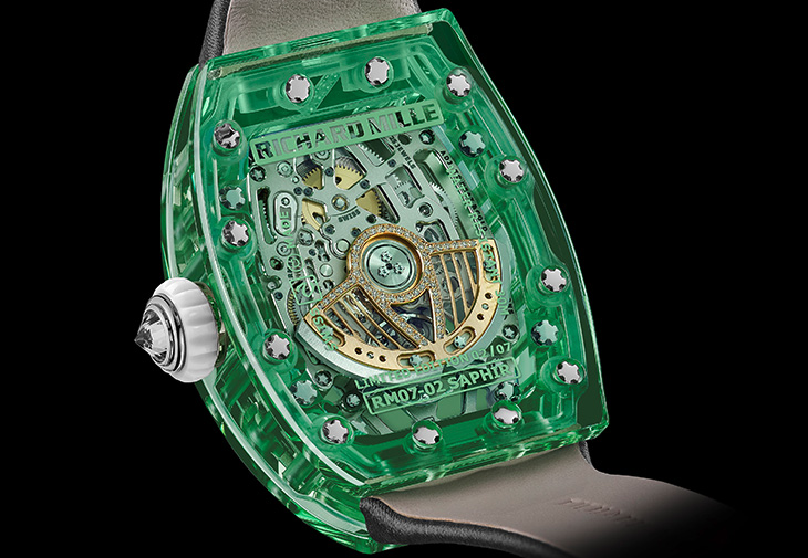 RICHARD MILLE RM 07-02藍寶石自動上鍊腕錶