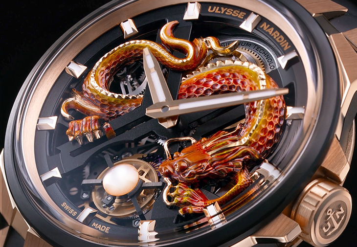 雅典錶ULYSSE NARDIN Blast［Tourbillon Dragon］