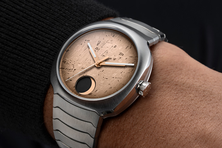 H. MOSER & CIE.亨利慕時Streamliner疾速者Perpetual Moon Concept恆動月相隕石概念腕錶