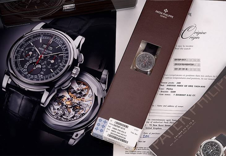 百達翡麗PATEK PHILIPPE Perpetual Calendar Chronograph Ref. 5970P-013