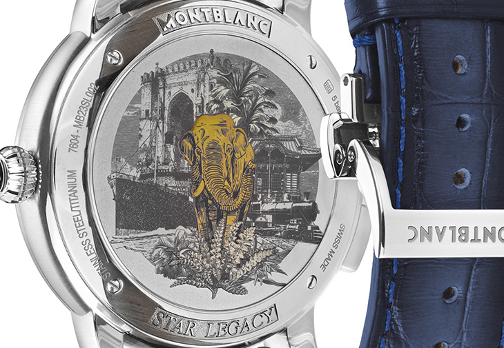 萬寶龍MONTBLANC明星傳承系列世界時區「環遊世界80天」腕錶