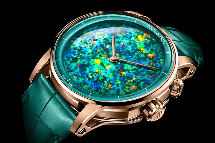 寶石面盤新運用／愛彼CODE 11.59系列大自鳴超問鐘樂錶與飛行陀飛輪腕錶