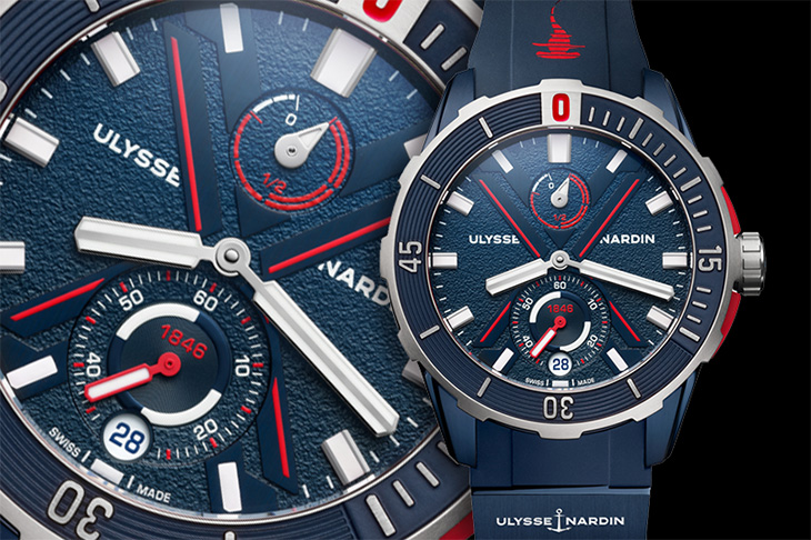 雅典錶ULYSSE NARDIN Diver腕錶錘頭鯊特別款