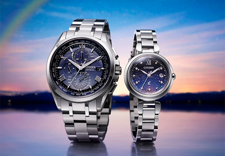 CITIZEN星辰表DEAR Collection夜之月虹限定款腕錶