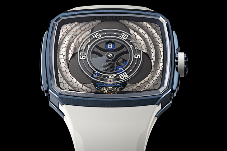 漣漪般超導體面盤 豪朗時Vagabonde Tourbillon Series 3腕錶