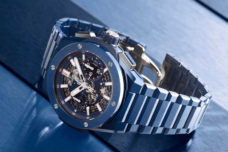 高階鍊帶運動錶設計指南 HUBLOT Big Bang Integrated計時碼錶