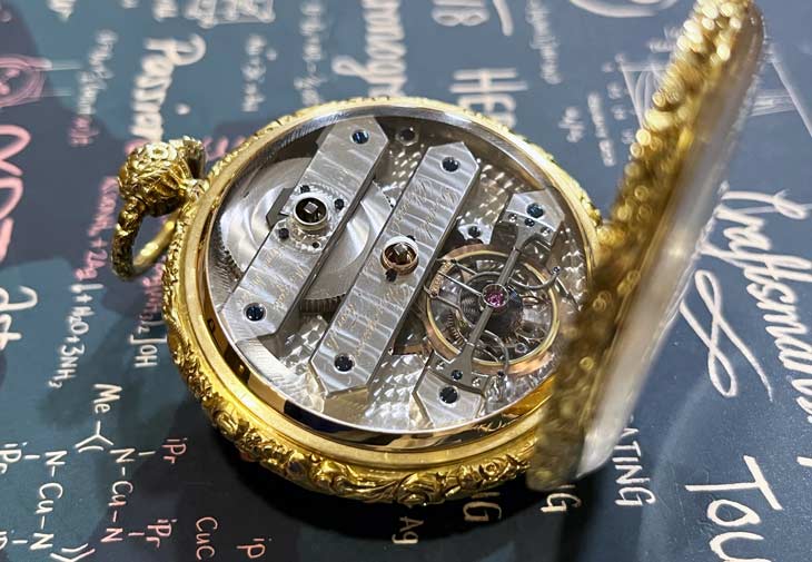 更早期的芝柏三（金）橋陀飛輪