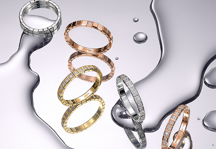 CHOPARD蕭邦Ice Cube對戒