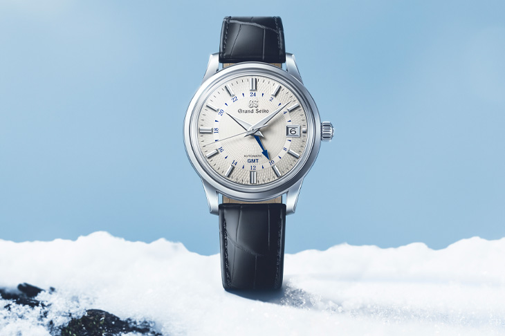 當雪融遇上月光／GRAND SEIKO GMT SBGM255「雪之華」與SBGM257「月之露」