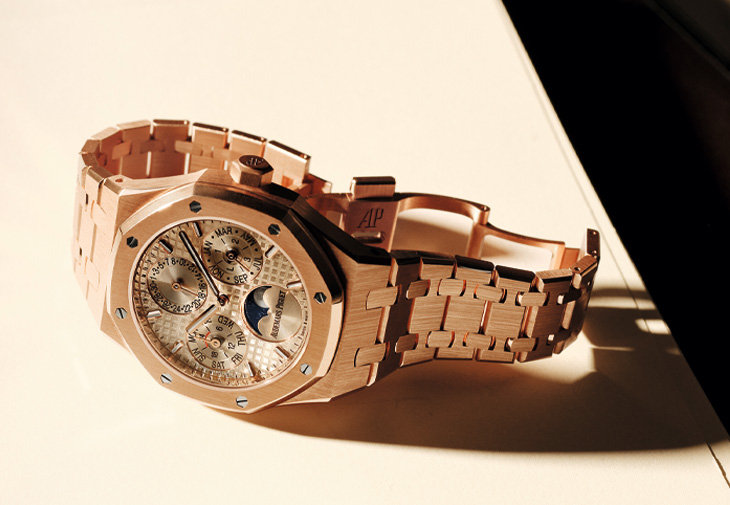 愛彼AUDEMARS PIGUET Royal Oak皇家橡樹系列自動上鍊萬年曆腕錶