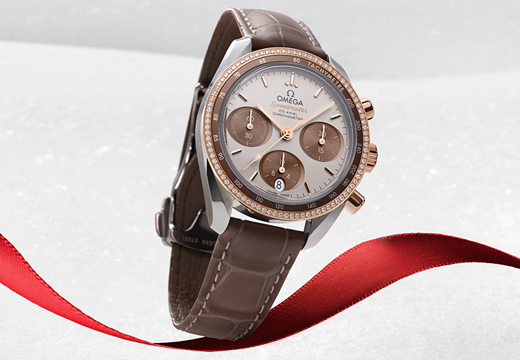 歐米茄OMEGA超霸系列同軸擒縱38毫米天文台計時腕錶