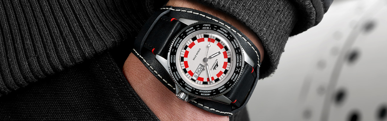 MIDO美度表Ocean Star Worldtimer世界時區腕錶