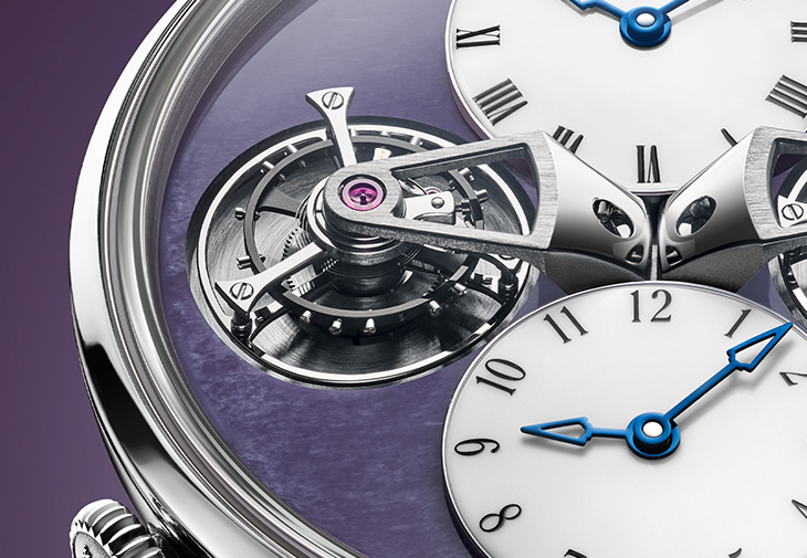 Arnold & Son亞諾錶Double Tourbillon White Gold雙陀飛輪白金腕錶