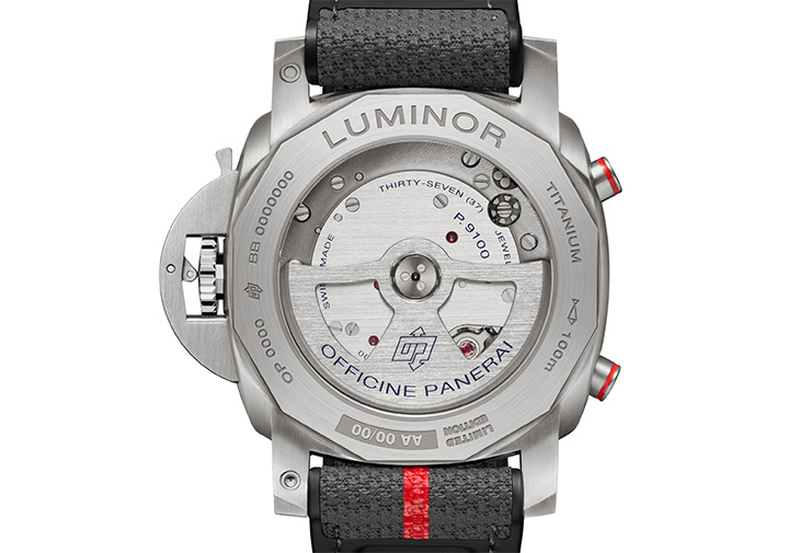 PANERAI沛納海Luminor Chrono Flyback Luna Rossa飛返計時腕錶
