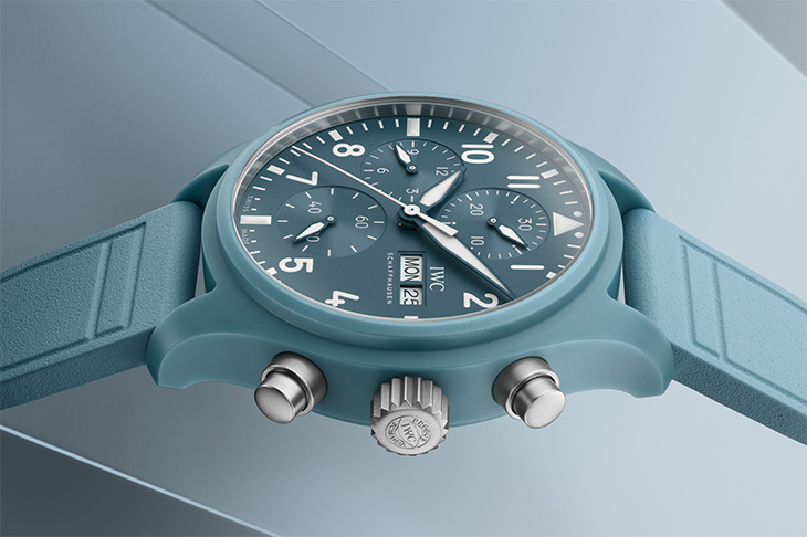 淺藍陶瓷新色彩  IWC TOP GUN計時腕錶41「Miramar」特別版
