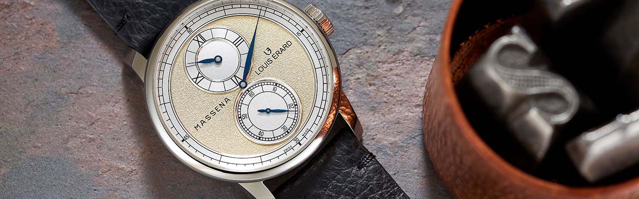 LOUIS ERARD Le Régulateur Louis Erard×Massena LAB Gold