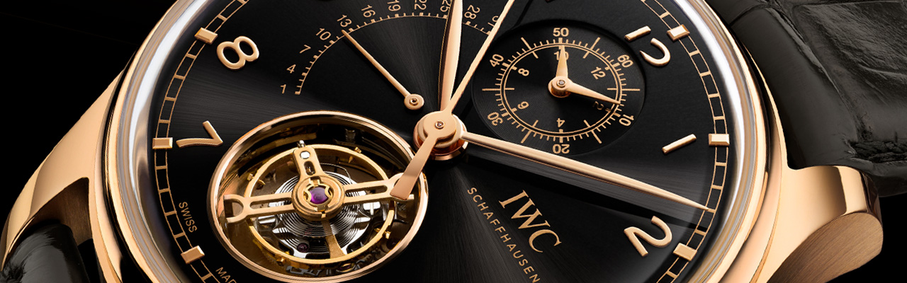 IWC萬國錶葡萄牙系列陀飛輪逆跳計時腕錶