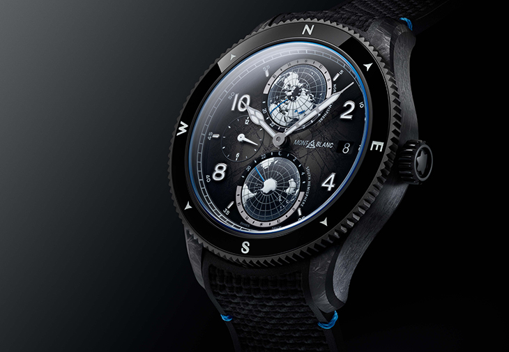 MONTBLANC 1858系列Geosphere零氧腕錶