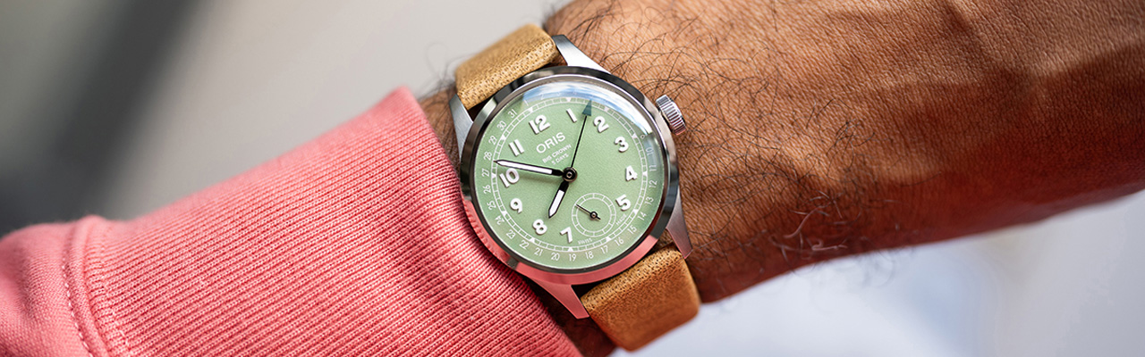 豪利時ORIS大錶冠指針日曆腕錶