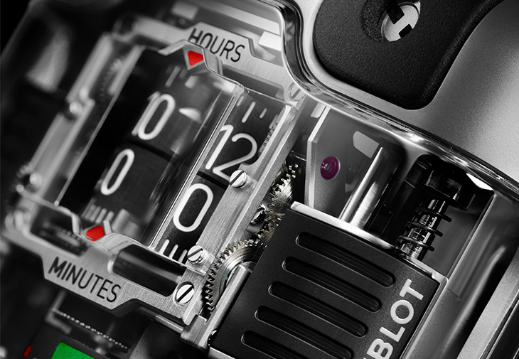 宇舶HUBLOT MP-10 Tourbillon Weight Energy System Titanium雙垂直上鍊陀飛輪腕錶