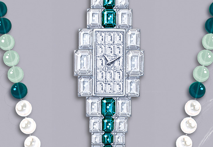 VACHERON CONSTANTIN江詩丹頓Grand Lady Kalla高級珠寶時計