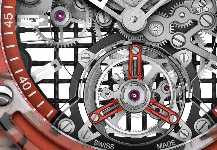 HUBLOT宇舶Big Bang陀飛輪喬科維奇Goat紅土款
