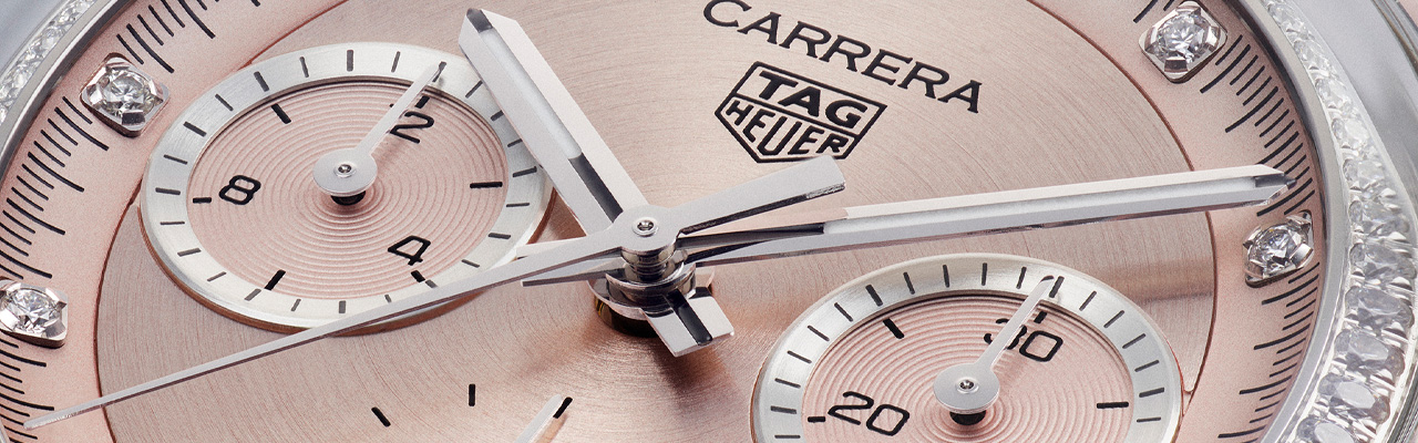 LVMH Watch Week 2025 TAG HEUER泰格豪雅Carrera計時腕錶鑲鑽款
