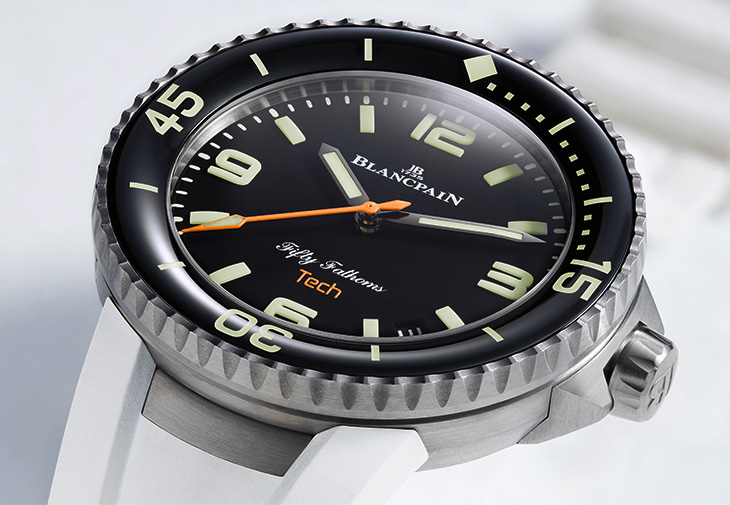 BLANCPAIN寶珀Fifty Fathoms五十噚Tech-nicolors潛水腕錶
