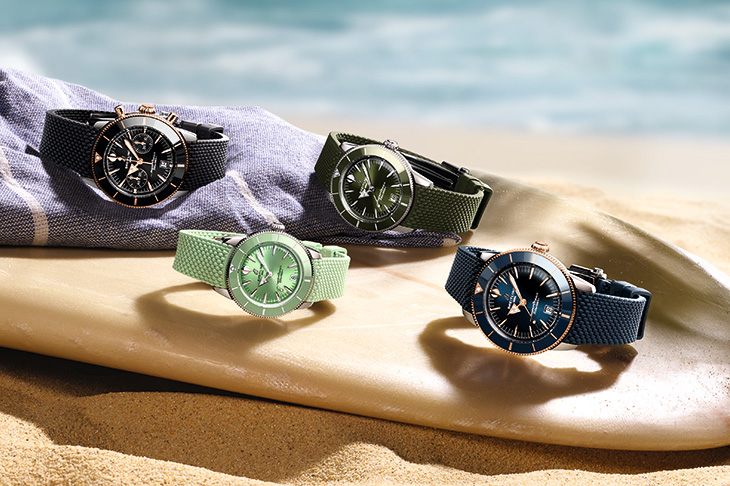 BREITLING百年靈Superocean Heritage系列錶款