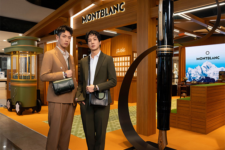 MONTBLANC夏季限定雪山木屋 攜手薛仕凌、柯震東兩大影帝級嘉賓盛大開幕