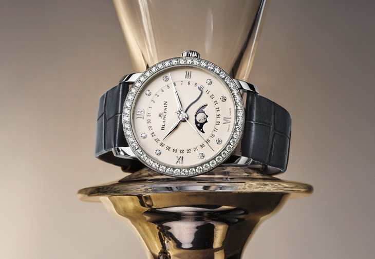 BLANCPAIN寶珀Villeret日曆月相腕錶