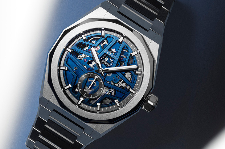 真力時ZENITH DEFY Skyline Skeleton天際線鏤空腕錶