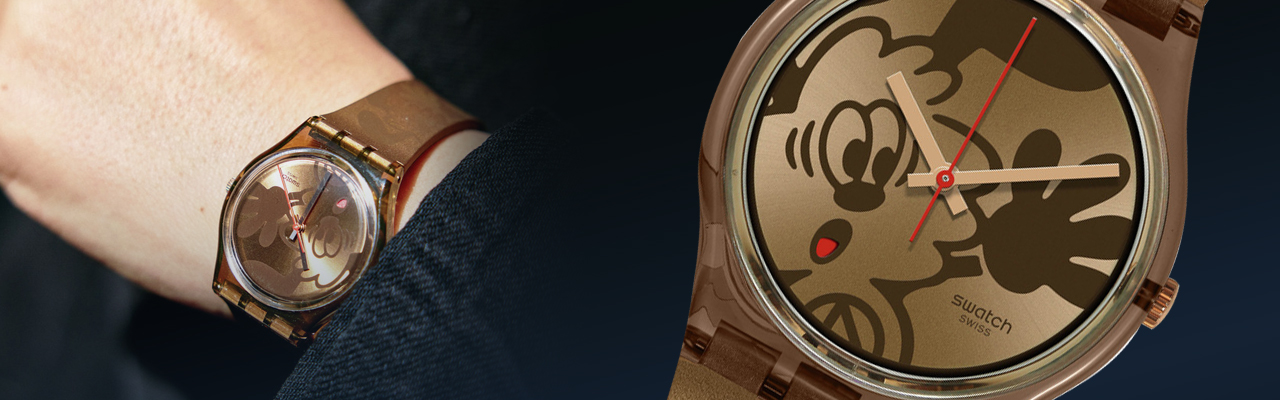 日本 藝術家 VERDY  SWATCH 聯名 Vick