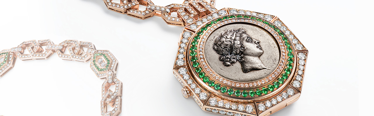 BVLGARI寶格麗 Monete古幣頂級珠寶神祕懷錶