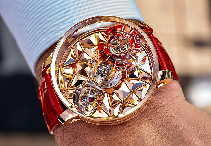 JACOB & CO. Astronomia Revolution Four-Axis Tourbillon "Fourth Dimension"