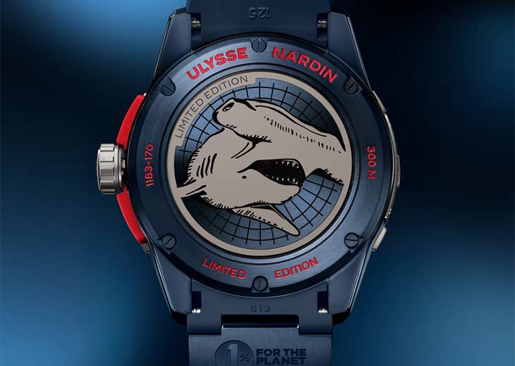 ULYSSE NARDIN雅典錶DIVER潛水錶錘頭鯊特別款DIVER [Hammerhead Shark]