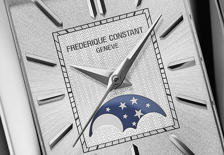 FREDERIQUE CONSTANT康斯登Classics Carrée長方形月相腕錶
