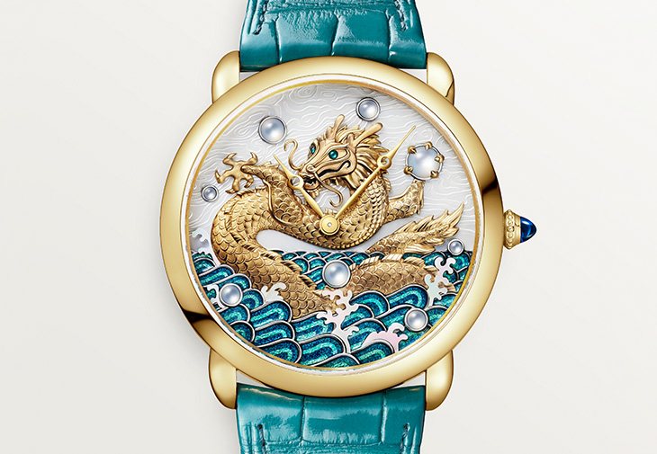 卡地亞CARTIER Ronde Louis Cartier亞洲限定高級珠寶腕錶