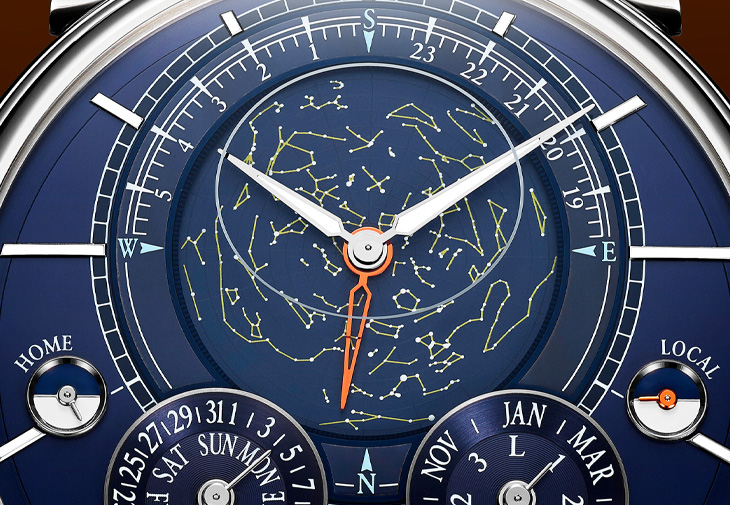 VACHERON CONSTANTIN江詩丹頓Les Cabinotiers閣樓工匠「Cosmica Duo」超卓複雜功能腕錶