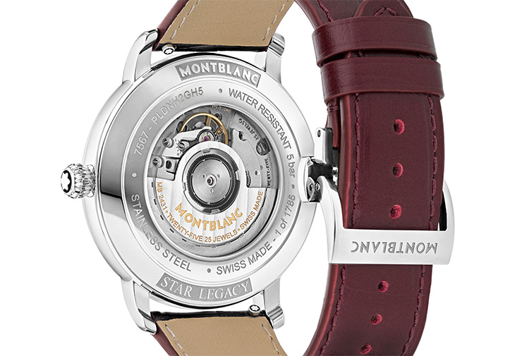 萬寶龍MONTBLANC明星傳承系列月相腕錶限量款1786