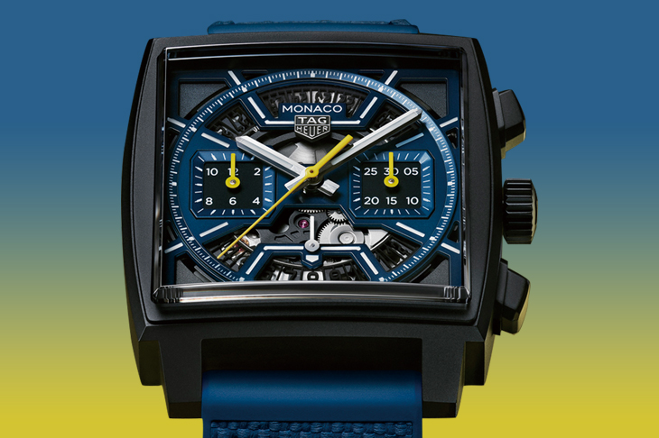 經典計時再添新血  泰格豪雅Monaco Dark Blue